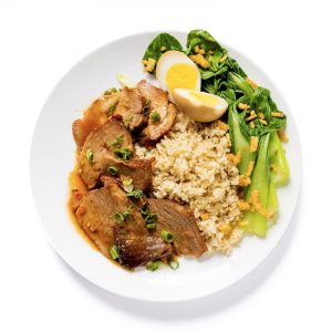 Honey Roasted Pork Rice Bowl (Char Siu Rice) - 4 Pack