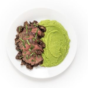 Skirt Steak with Herbed Mushrooms - 4 Pack